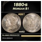 1880-s Morgan Dollar $1 Grades ms62