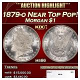 1879-o Morgan Dollar Near Top Pop! $1 ms66 SEGS