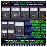 2003 US Silver Proof Set Graded pr70 DCAM By SEGS