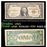 1935A $1 Silver Certificate Hawaii WWII Emergency