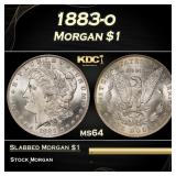 1883-o Morgan Dollar $1 Grades ms64