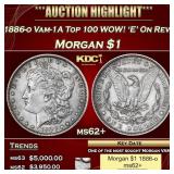 1886-o Morgan Dollar Vam-1A Top 100 WOW! 