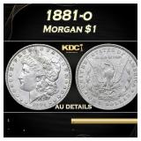 1881-o Morgan Dollar $1 Grades au details