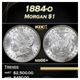 1884-o Morgan Dollar $1 ms66+ SEGS