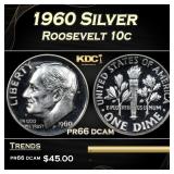 1960 Proof Roosevelt Dime Silver 10c Grades pr66 d