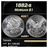 1882-s Morgan Dollar $1 ms66+ SEGS