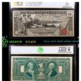 1896 $1 large size Silver Certificate Martha & Geo