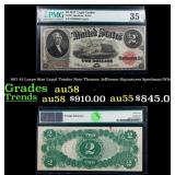 1917 $2 Large Size Legal Tender Note Thomas Jeffer