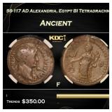 NGC 98-117 AD Alexandria, Egypt BI Tetradrachm Anc