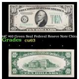 1934C $10 Green Seal Federal Reseve Note Chicago,