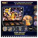 10 Coin Kobe Bryant Remembrance Gold Plated Round
