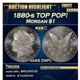 1880-s Morgan Dollar TOP POP! 1 ms68 DMPL SEGS