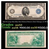 1914 $5 Large Size Blue Seal Federal Reserve Note