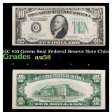 1934C $10 Green Seal Federal Reseve Note Chicago,