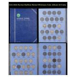 1913-1938 Partial Buffalo Nickel Whitman Coin Albu