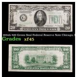 1934A $20 Green Seal Federal Reserve Note Chicago,