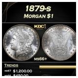 1879-s Morgan Dollar $1 ms66+ SEGS