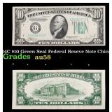 1934C $10 Green Seal Federal Reseve Note Chicago,