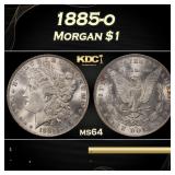 1885-o Morgan Dollar 1 Grades ms64