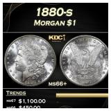 1880-s Morgan Dollar $1 ms66+ SEGS