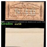 1864 Confederate States of America CSA $30 Note Gr