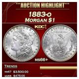 1883-o Morgan Dollar $1 ms66+ SEGS