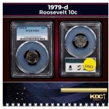 PCGS 1979-d Roosevelt Dime 10c ms64 PCGS