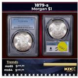 PCGS 1879-s Morgan Dollar $1 ms64 PCGS
