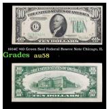 1934C $10 Green Seal Federal Reseve Note Chicago,