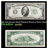 1934C $10 Green Seal Federal Reseve Note Chicago,