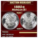 1880-s Morgan Dollar $1 ms67+ SEGS