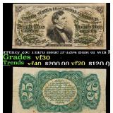 US Fractional Currency 25c Third Issue fr-1294 Bus