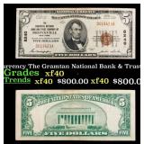 1929 $5 National Currency The Gramtan National Ban