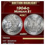 1904-o Morgan Dollar $1 ms66+ SEGS