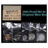 1955 United States Mint Proof Set - 5 Coins Includ