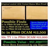 ULTRA RARE Original sealed 1956 United States Mint