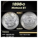 1898-o Morgan Dollar $1 Grades ms64+
