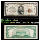 1929 $5 National Currency The Gramtan National Ban