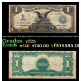 1899 $1 large size Silver Certificate 'Black Eagle