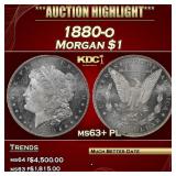 1880-o Morgan Dollar $1 ms63+ PL SEGS