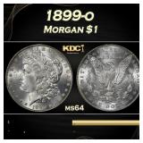 1899-o Morgan Dollar $1 Grades ms64