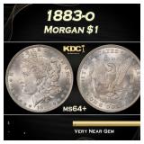 1883-o Morgan Dollar $1 Grades ms64+