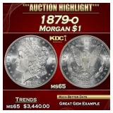 1879-o Morgan Dollar $1 ms65 SEGS