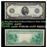 1914 $5 Large Size Blue Seal Federal Reserve Note