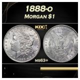 1888-o Morgan Dollar $1 Grades ms63+
