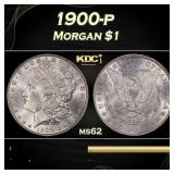1900-p Morgan Dollar $1 Grades ms62