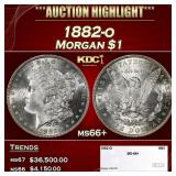 1882-o Morgan Dollar $1 ms66+ SEGS