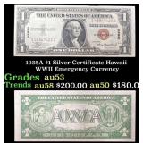 1935A $1 Silver Certificate Hawaii WWII Emergency