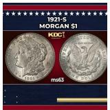 1921-s Morgan Dollar $1 Grades ms63