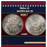 1904-o Morgan Dollar $1 Grades ms63+